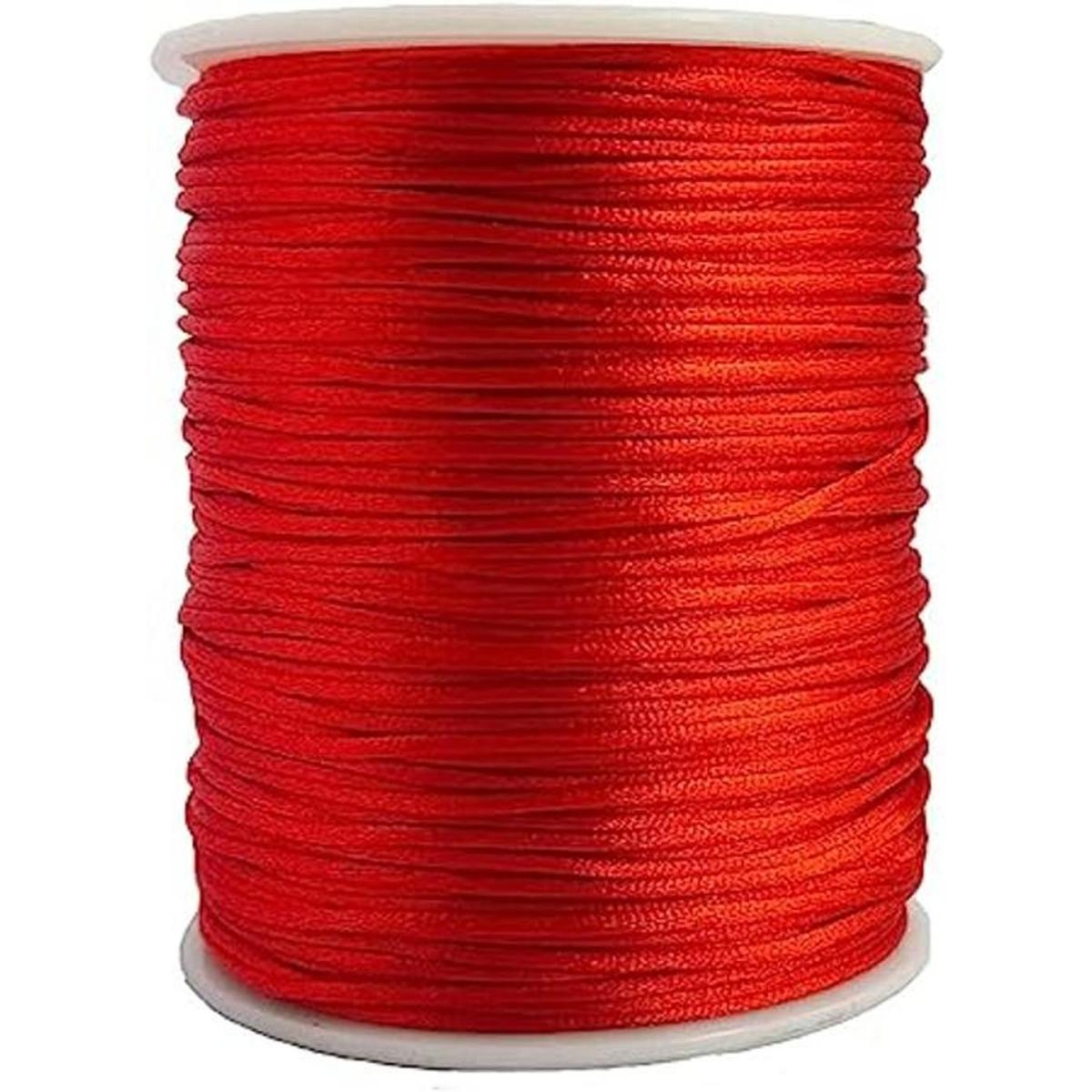Xiezyu Cuerda de satén de nailon de 0.019 pulgadas para