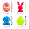 48 piezas de juguetes esponjosos de Pascua Mochi para_4
