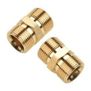 Accesorios de manguera de jardín M22 de 0.591 in a M22 de