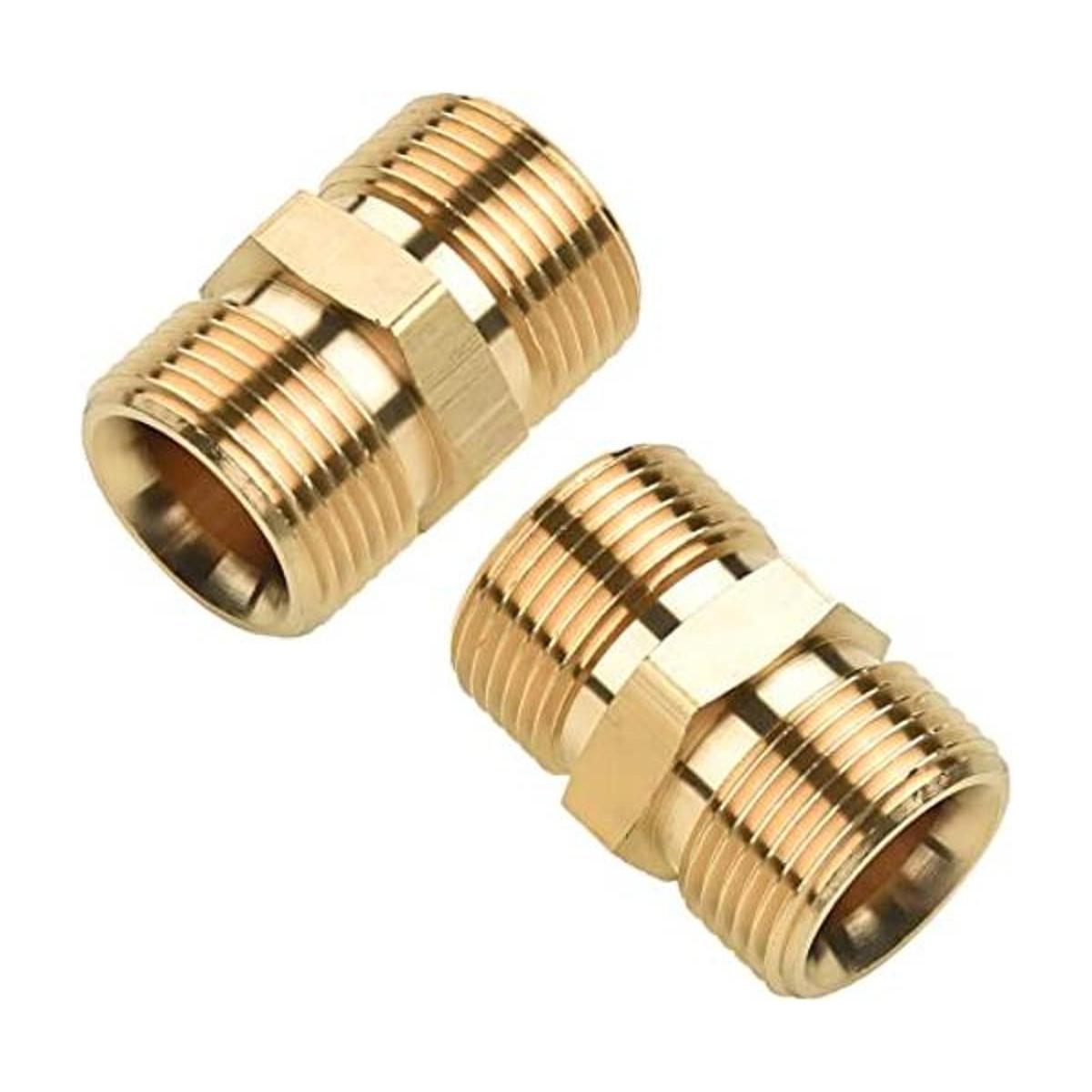 Accesorios de manguera de jardín M22 de 0.591 in a M22 de
