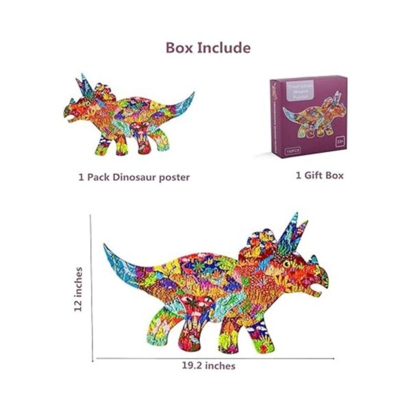 Rompecabezas de dinosaurios para niños de 4 a 8 años 8 a_2