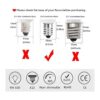 5 bombillas LED E14 equivalentes a 5 W 40 W bombillas_4