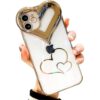 BANAILOA Funda de lujo para iPhone 12 bonita y chapada en_1