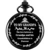 YEEHUA Regalos para el abuelo de nieto para nieta grabado_1
