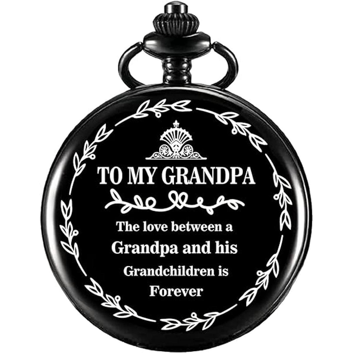 YEEHUA Regalos para el abuelo de nieto para nieta grabado