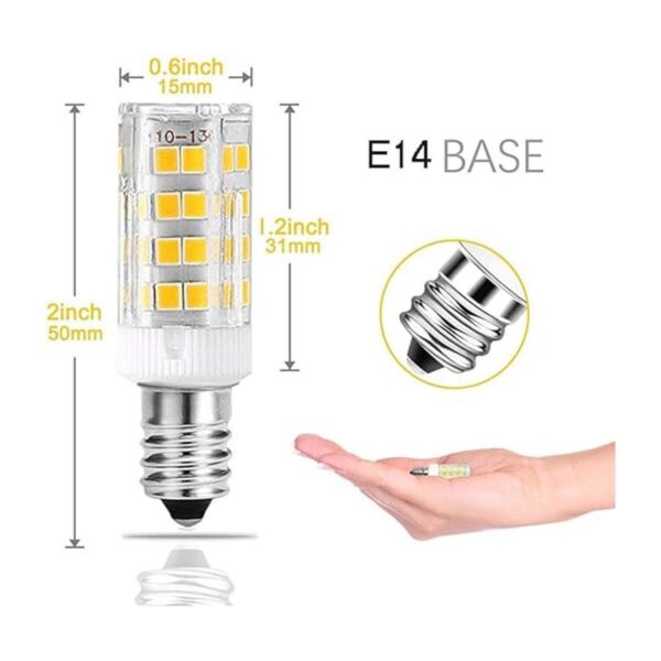 5 bombillas LED E14 equivalentes a 5 W 40 W bombillas_2