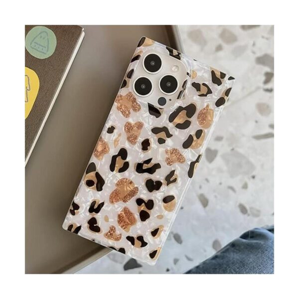 BANAILOA Funda cuadrada compatible con leopardo para_2