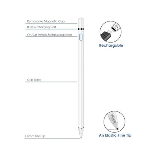 Lápiz capacitivo para pantallas táctiles compatible con_5