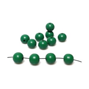 Cuentas de madera verde de 0.787 in cuentas de madera de_1