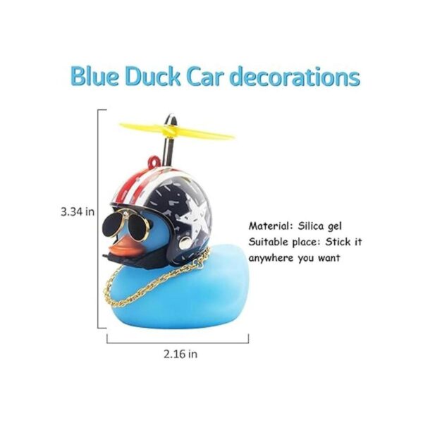 wonuu Adornos de goma de pato para decoración de_4