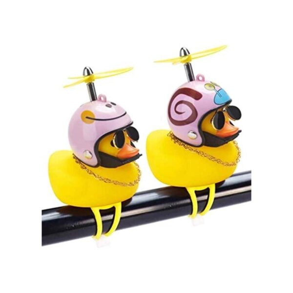 wonuu Adornos de goma de pato para automóvil 2 piezas de_1