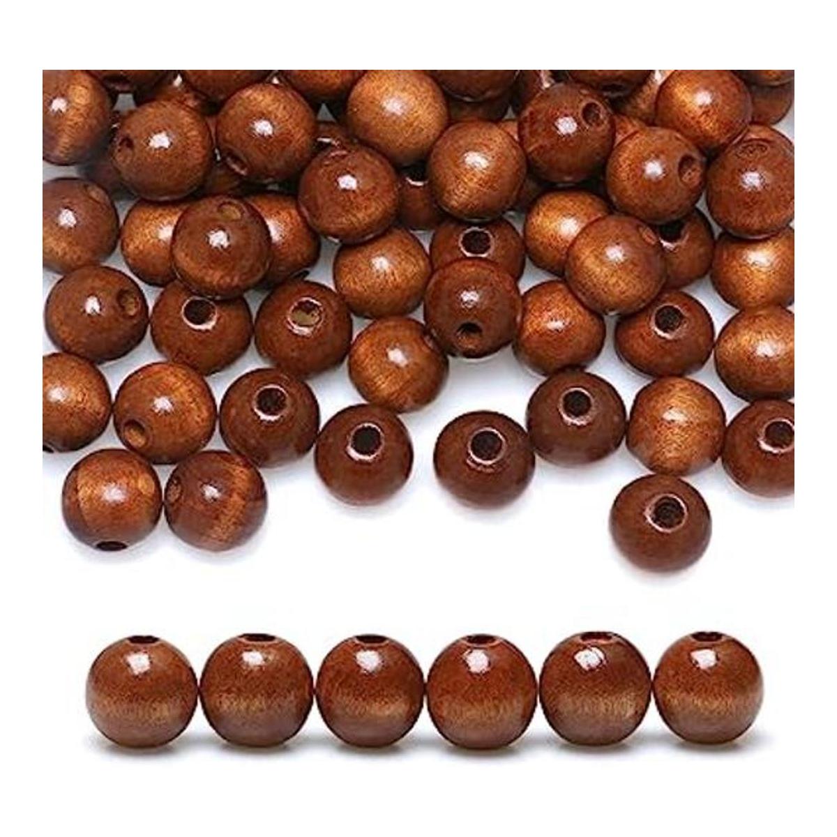 100 cuentas de madera para guirnaldas cuentas sueltas de