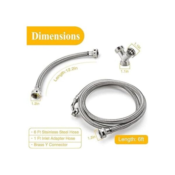 Kit de instalación de manguera para secadora de vapor