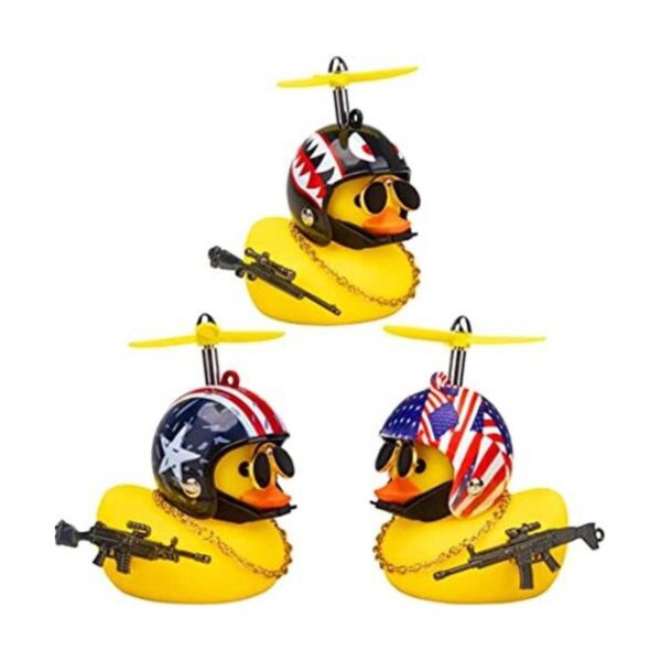 wonuu Pato de goma para automóvil lindo pato amarillo que_1