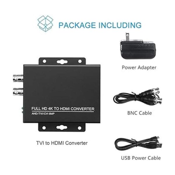 Wsdcam TVI a HDMI Convertidor Full HD 4K_2