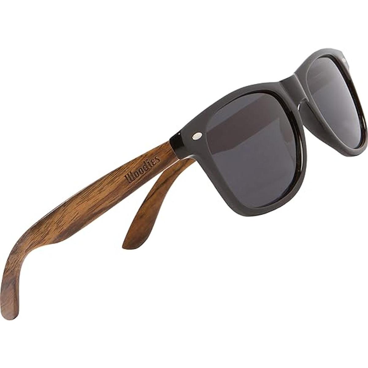 WOODIES Wayfarer gafas de sol de madera con lentes