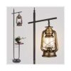 Vintage Floor Lamp with TableClassical Lantern Standing_1