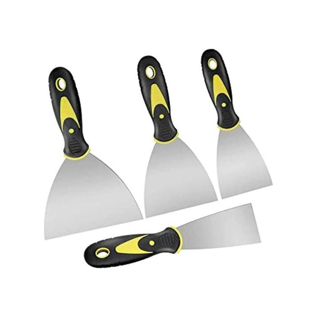 Juego de 4 cuchillos de masilla de 2.7 in de ancho para