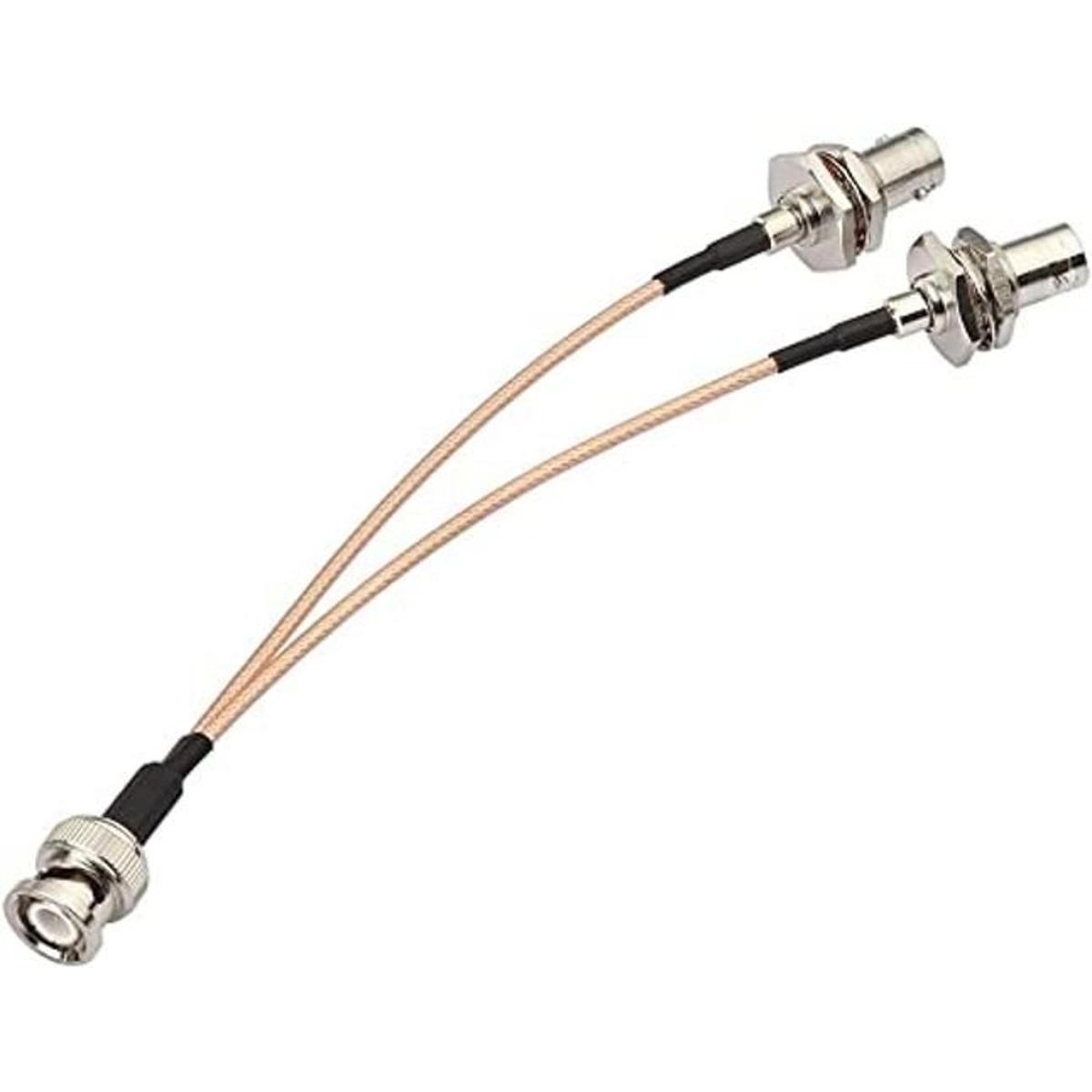 SUPERBAT BNC Cable divisor BNC macho a doble BNC hembra