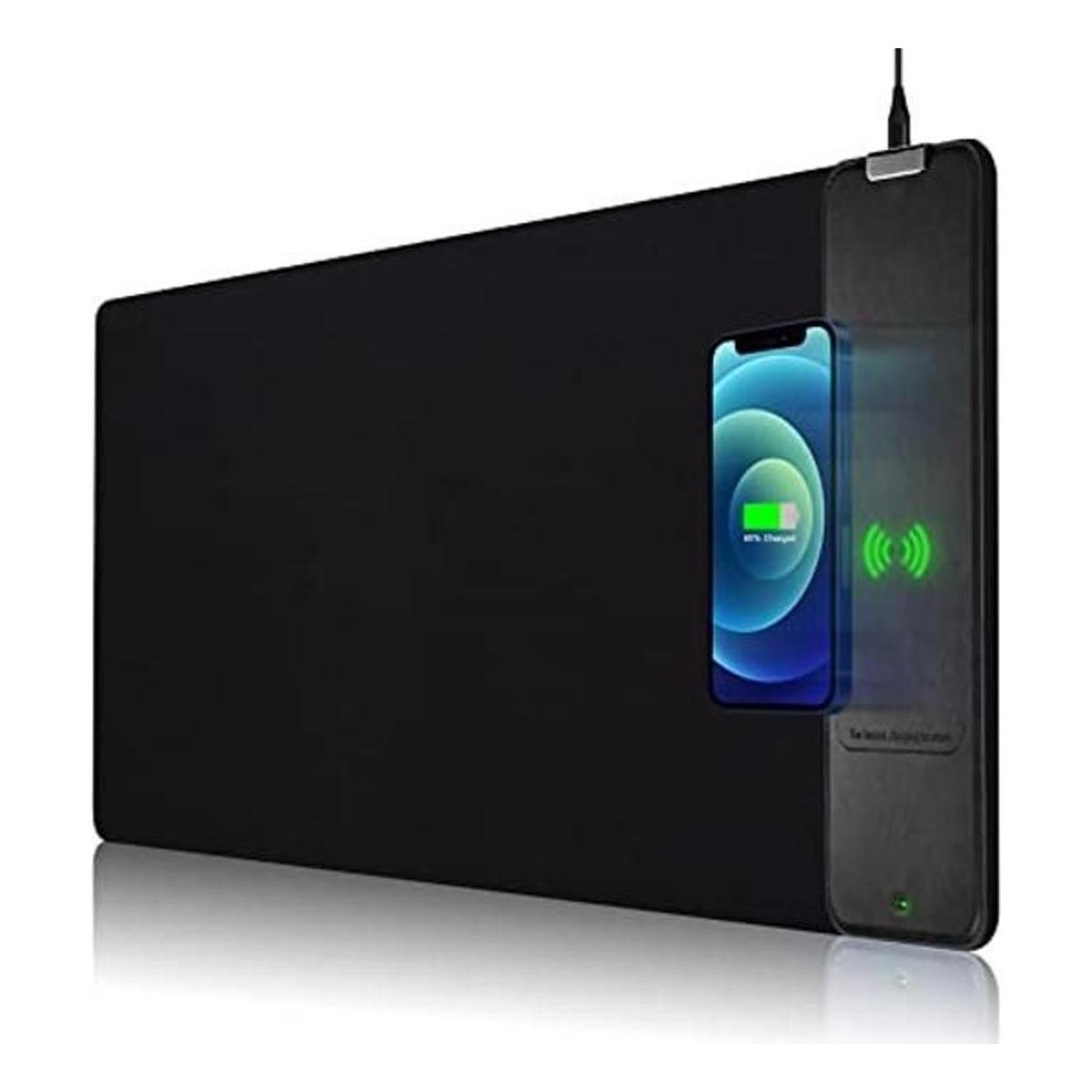 Alfombrilla de mouse con cargador inalámbrico de 10 W