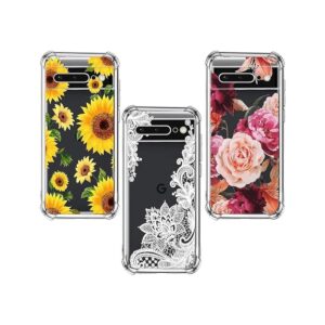 Paquete de 3 para Google Pixel 7 TPU suave y_1
