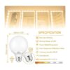 Winshine Bombillas LED G25 para baño bombillas de_4