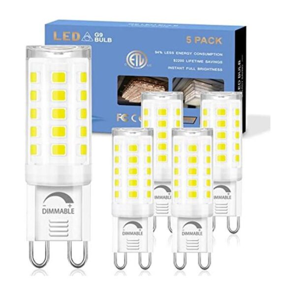 Winshine Bombilla LED G9 regulable de 6000 K luz diurna_1