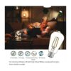 Paquete de 12 bombillas LED Edison de 2 W equivalentes._2