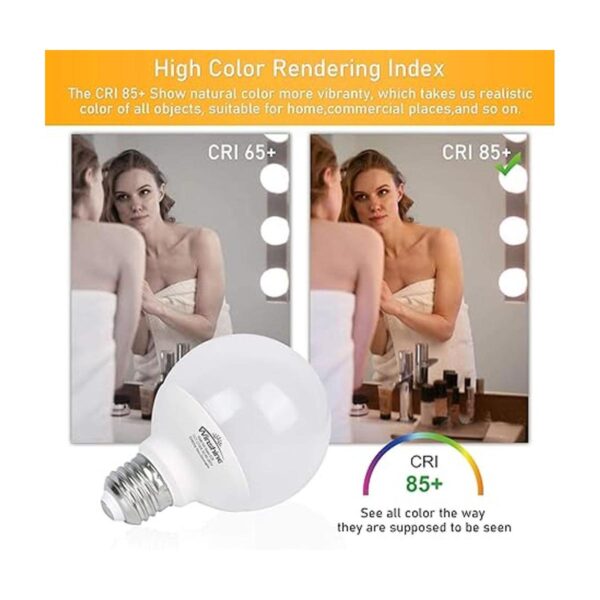 Winshine Bombillas LED G25 para baño bombillas de_2