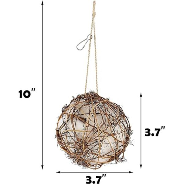 winemana Juego de 3 nideros de colibríes de globo lleno
