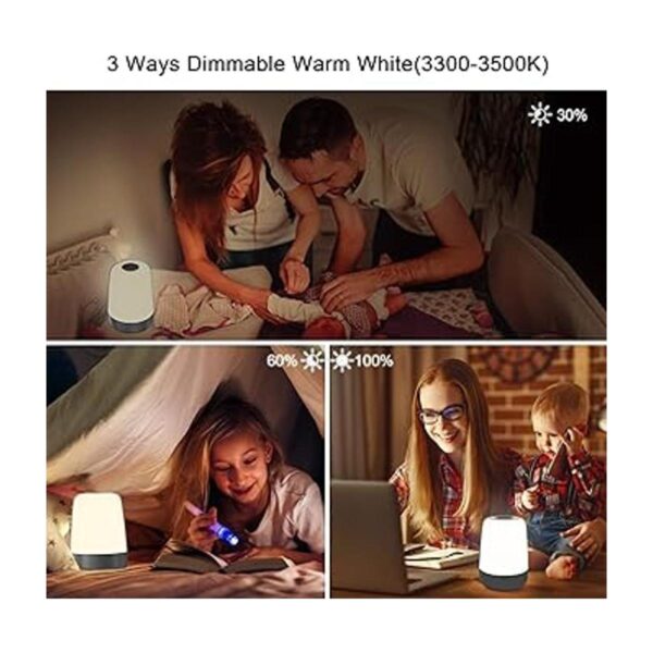 Winshine Lámpara de noche táctil con simulación del_4