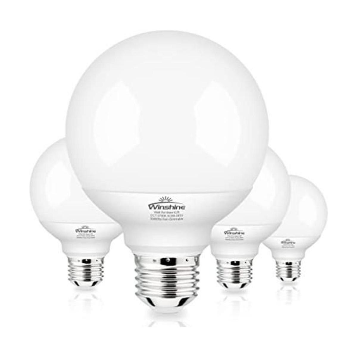 Winshine Bombillas LED G25 para baño bombillas de