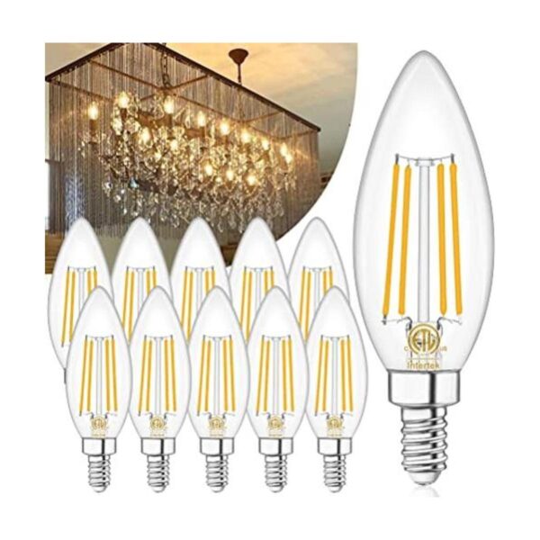 10 Pack Dimmable E12 Led Bulb 2700K Warm White 4W_1