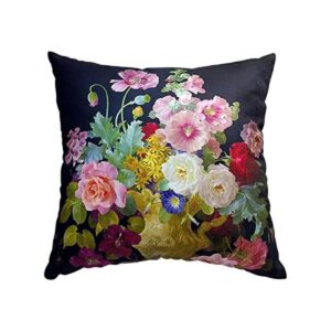 whooplaArt Elegante funda de almohada decorativa de