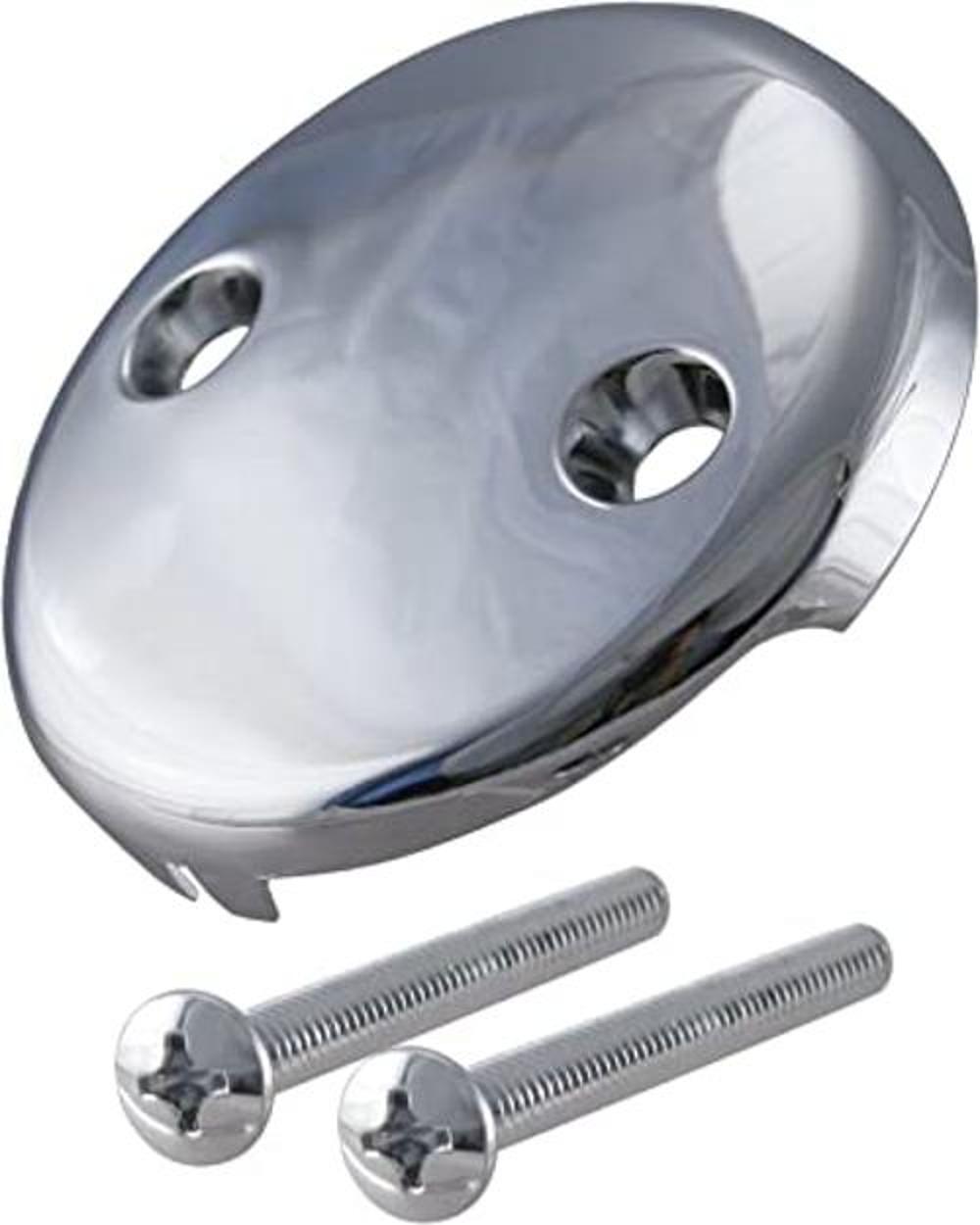 3 18 in. twohole desbordamiento Face placa y tornillos