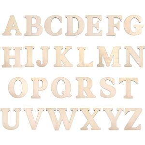 Letras de madera de 3 pulgadas 78 letras de madera para_1