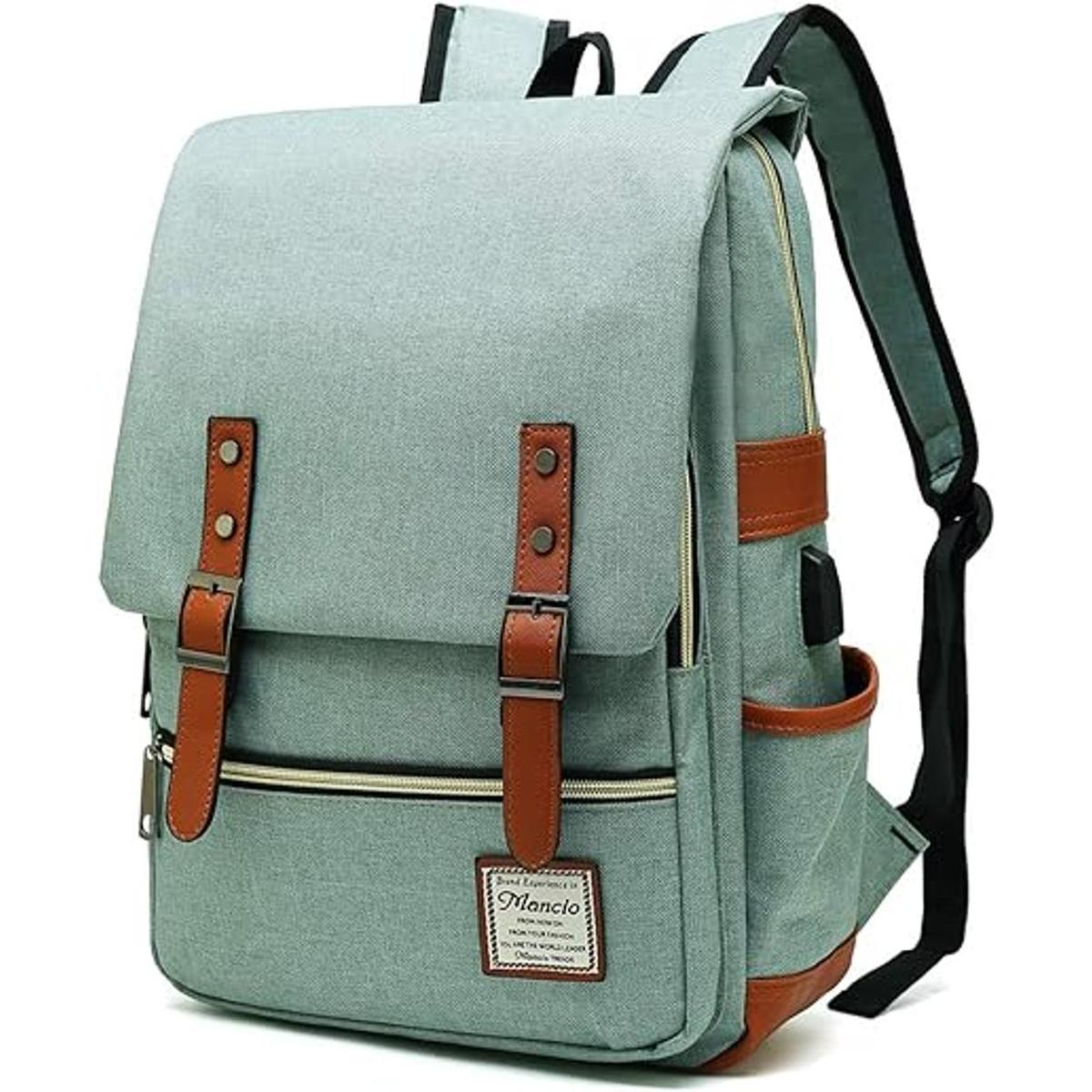 MANCIO Mochila de portátil para mujer hombre para