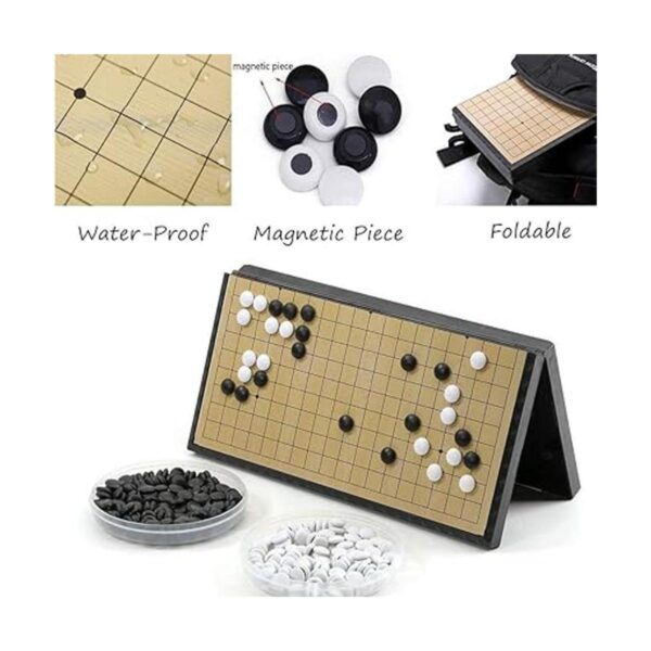Juego de ajedrez chino magnético de 19 x 19 15 pulgadas_2