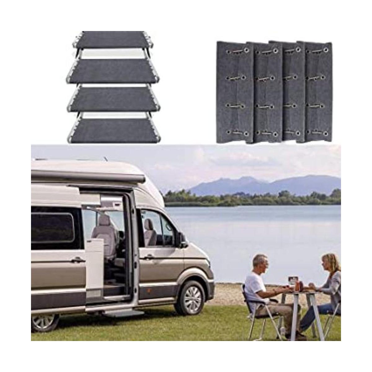 weruisi Paquete de 4 fundas para escalones de caravana