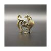 Samtiny Estatua miniatura de cobre con diseño de pollo de_2