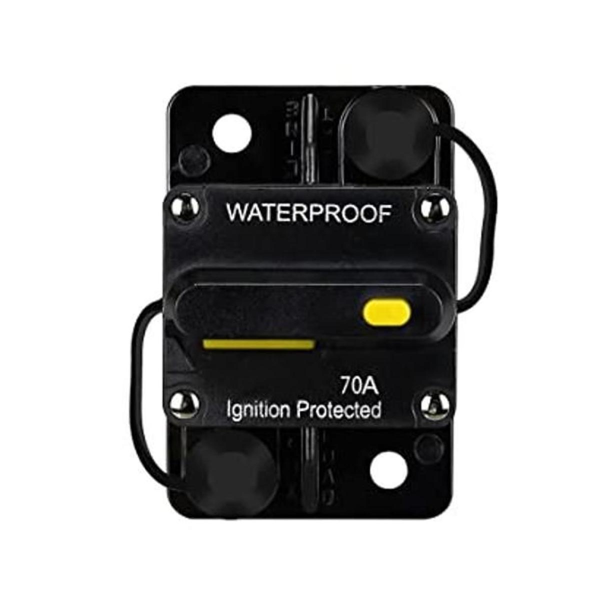 Disyuntor impermeable de 70 amperios soporte de fusibles