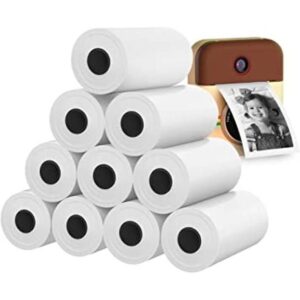 10 rollos de papel de cámara para Kidizoom de impresión de_1