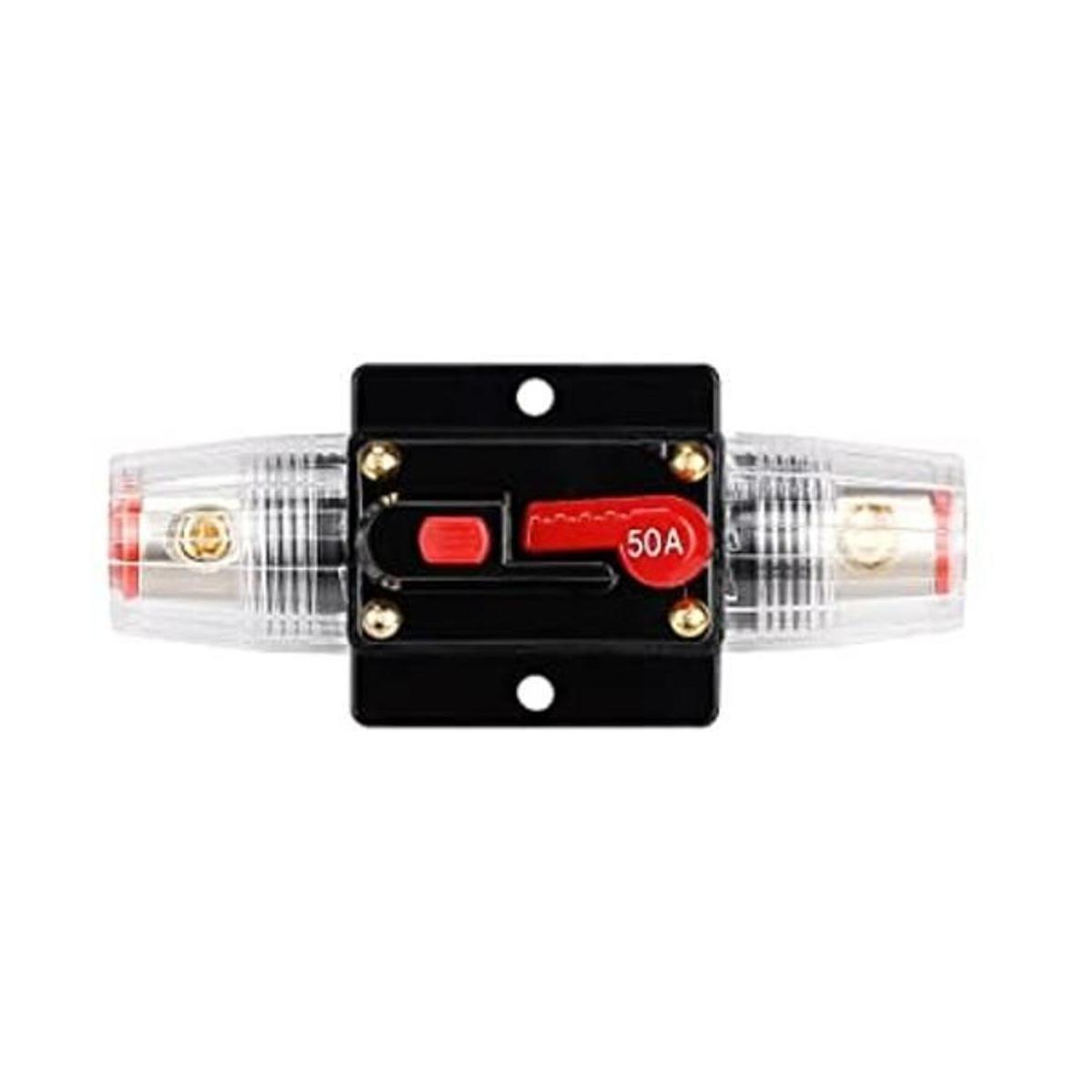 Portafusibles de 50 amperios disyuntor de audio inversor