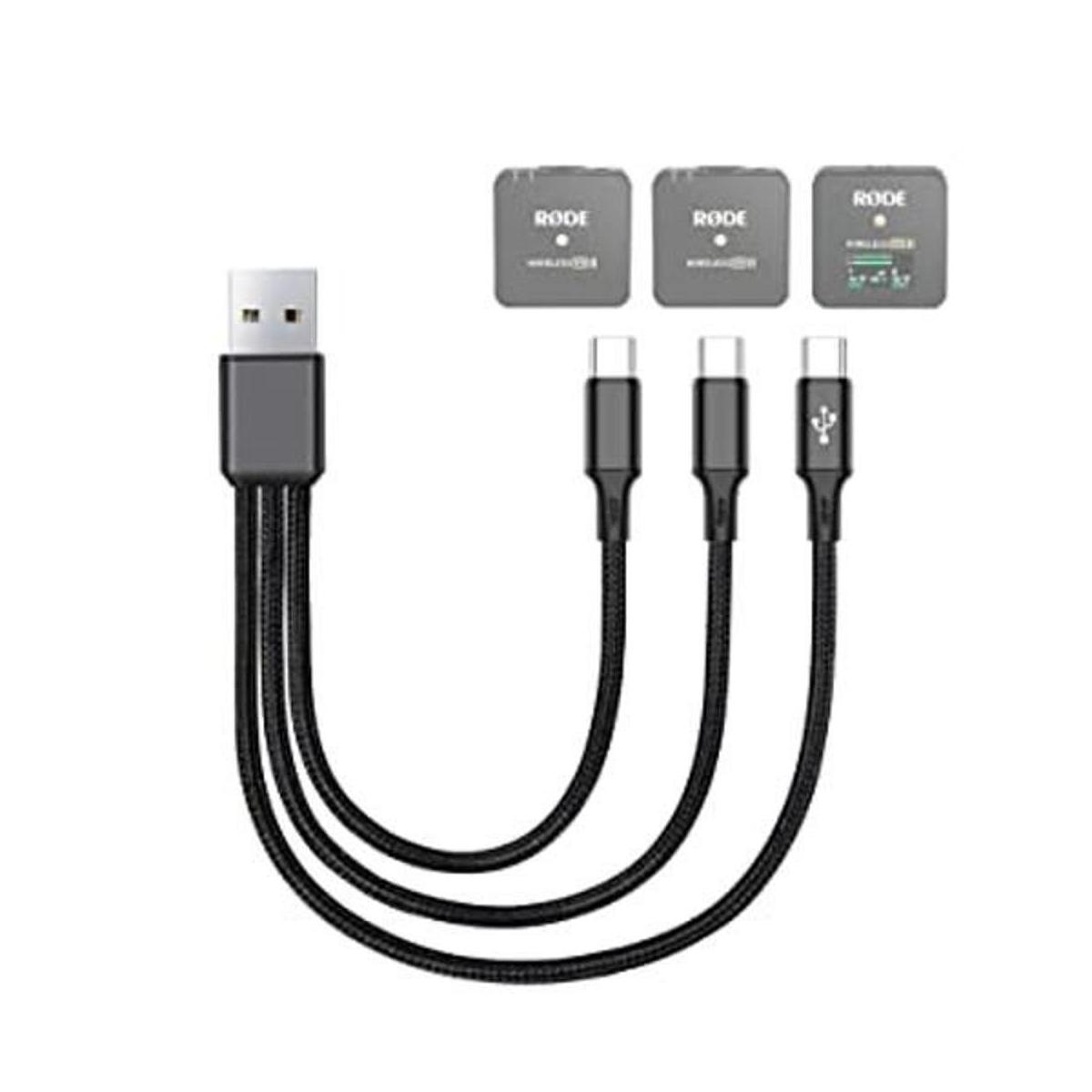 Cable de carga 3 en 1 de repuesto para sistema de