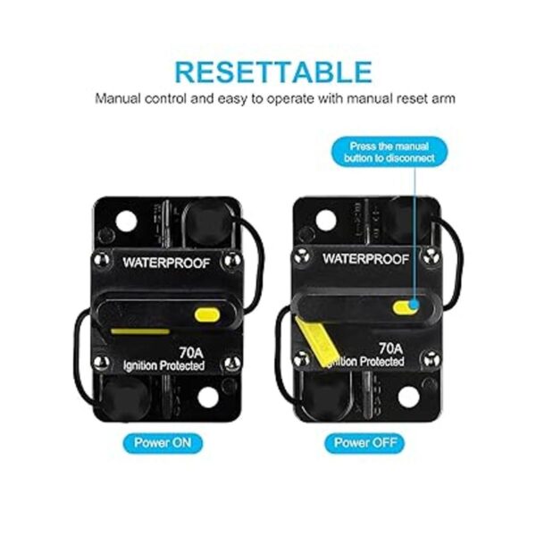 Disyuntor impermeable de 70 amperios soporte de fusibles_2