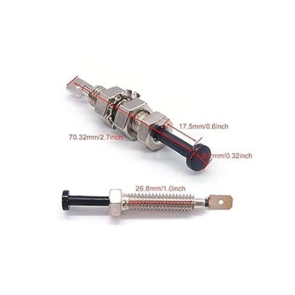 weideer 4 interruptores de puerta de 12 V Momentary_2