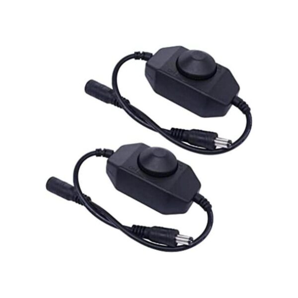 weideer 2 tiras de luces LED DC12V24V interruptor de_1