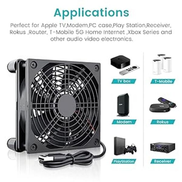 Wathai Receptor DVR Xbox TV Box Router Caja de_4