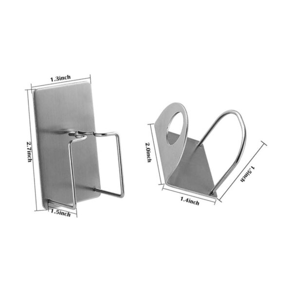 Soporte de pared para baño para pasta de dientes cepillo