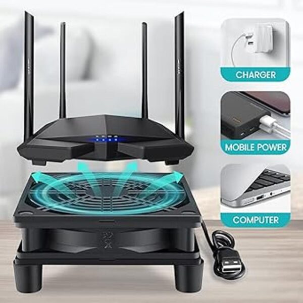 Wathai Receptor DVR Xbox TV Box Router Caja de_2